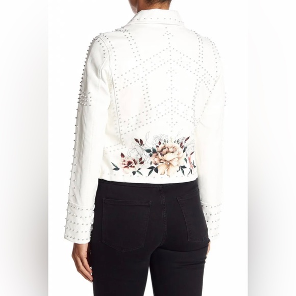 NWOT BlankNYC Vegan Leather Studded Jacket - Picture 2 of 8